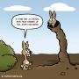 Ik vind dat jij nodig een trap onder je hol moet krijgen #cartoon 