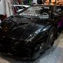 【東京オートサロン2015】真っ黒のランボルギーニはリッジレーサーのラスボスみたいだな #オートサロン