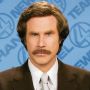 Ron Burgundy Supports Movember