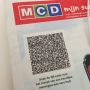 "Laten we eens hip doen. Een QR-code met recept op onze folder!" — MCD supermarkt

