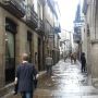   Veel smalle straatjes in historisch deel #santiago