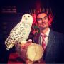 Better photo of me with the owl by @Tessas