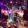 Proefdraaien in deze gloednieuwe studio. 