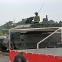 【武器学校・土浦駐屯地開設63周年記念行事】10式ちゃんも旋回～ 手すりが激しく邪魔だわｗｗｗｗｗｗ