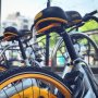 Suddenly lots of yellow bikes in the city 🚲, a rogue bike sharing program 
#obike #ovfiets #fiets