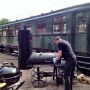 De 3e enige echte #effeekdom BBQ is officieel aangestoken! Straks de BBQ top-20 op #3fm vanuit het spoorwegmuseum!