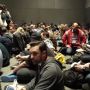 Zelfs de ruimte zonder stoelen is vol. #thenewdigitalage #sxsw