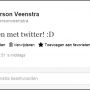 Eindelijk mijn Twitterarchief gedownload. Wat een originele 1ste tweet op 8-5-2008... #pff