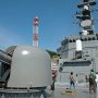 【横須賀YYのりものフェスタ2017】午前中はまだ比較的空いていた艦首デッキ たかなみよりも広々とした感じでした 