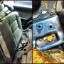 Real men are not afraid to fix their own car! #faces