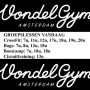 Dit zijn de groepslessen vandaag bij #vondelgym Vrij trainen kan de hele dag, van 7u tot 23u.