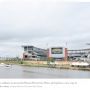 Goed idee voor de nieuwe #kuip: Maaskant open laten en vanaf een boot de wedstrijd kijken (-: