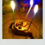 ケーキにローソクは幸せの素♡