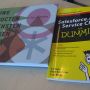 Nice books I got this week from a colleague. Love learning at work :-)!