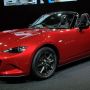 【東京オートサロン2015】注目の新型ロードスターは正式発表前という事でステージ上での展示のみ ちょっと残念 #オートサロン