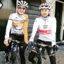 Nice ride today w/ Japanese champ @MayukoHagiwara. Totally impressed by our beautiful country side, or not..?! ;-) #wind #flat