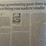 Toch lastig die deadlines. #aardbeving