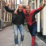 Liep gisteren op straat. Kom ik #spiderman  tegen👊😎