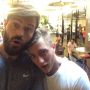 Mijn broertje @jan_versteegh kwam na de training uithuilen op mijn schouder. Maar goed gewerkt hoor!