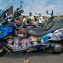 【第11回ひめたま痛車祭】プレアデスなスカイウェイブ250 かっけえ！ SUZUKIだけどスバリスト風味ｗ  