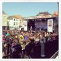 In Bergen op Zoom! Vanaf 15.00 weer op de #TalentStage presenteren voor @538voorWarchild! En het is drúk! 