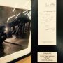 Incredible honor to receive this original photo taken the day Gene Kelly shot "Singing in the rain " from none other than Patricia Kelly , Genes Wife . I was absolutely speechless and humbled by her k