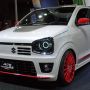 【東京オートサロン2015】新型アルトターボRS 車高が高いのでシルエットはかつてのワークスに似ても似つかないが顔にはなんとなく面影があるな 実車は意外にカッコイイｗ #オートサロン