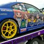 【第11回ひめたま痛車祭】ガルパンセリカ トラックに載せられていてボンネットが見えんｗｗｗ 