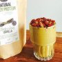 Kijk gauw naar het nieuwe @ekopura recept op de site. Dit wil je niet missen! #protein #shake #mango #avocado #gojiberries