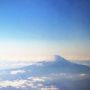 上空から見る富士山かっけー！