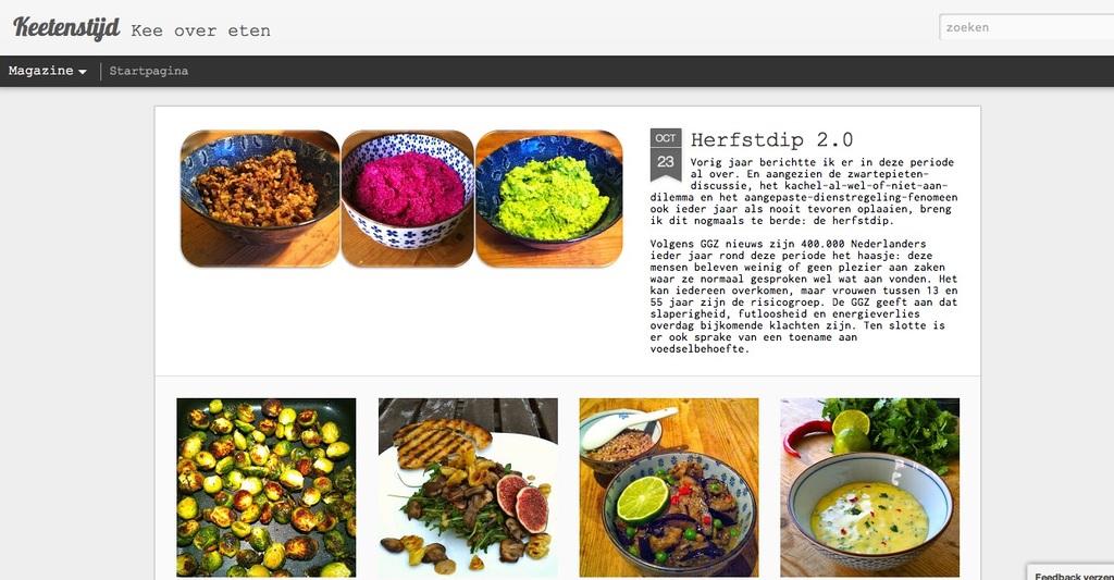 artikel over eten