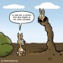 Trap onder je hol. #cartoon 