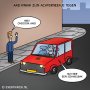 Aad kwam zijn achterneefje tegen. #cartoon 