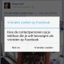 Aaah! Facebook app #fail. Elke keer weer moet ik nee zeggen...