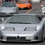 【蔵の街サマーフェスタ2017】ブガッティEB110 魔方陣スーパーカーミュージアムに所蔵されている車輌なのかな？