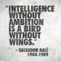 @francotorchiaok "La inteligencia sin ambición es un pájaro sin alas" BuenaSemana  #hablodearte