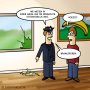 we weten in ieder geval dat de dader kotsmisselijk was. #cartoon 