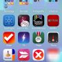 Opvallend hoeveel beter het Rabobank-icoon eruit ziet zonder de standaard gloss in iOS 7. 