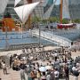【日本丸 総帆展帆】地元中学校吹奏楽部による演奏会も開催されました