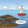 Niet echt vlot. #cartoon 