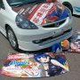 【ひめたま痛車祭2017】明らかにフィット用ではない違うクルマのボンネットが一緒に展示されているのはたぶん気のせいだろうｗ 