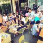 Buurt bbq-tje