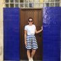 Love the different materials and colors they use in this lovely city 💕#barcelona #spain #lovelycity