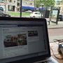 HelloFresh on Facebook, Marley Spoon at the bus stop #boxwar has started #food