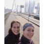 We smile but it was a tough 19km run; heavy legs and a cold wind 😁💪🏼#nevergiveup #recovery #running #pushlimits #preparations #halfmarathon #cpc #vorstil #runnerslife #runningbuddy