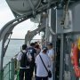 【艦艇公開 in 大洗2016】今度は反対側の通路から中央デッキへ 