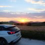 Even gestopt om te genieten van deze bizarre zonsondergang! #nofilter #Italie #peugeot #SUV #3008SUV #roadtrip #drivingexperience  #blij #vakantie #romantisch #sunset #ontheroad #perugia