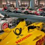 【オール ホンダF1マシン特別展示】今回の企画展は普段4輪レース車両が展示されている北棟3Fに歴代のF1マシンを一挙展示するという豪華なもの これだけ揃うと壮観です 