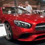 【AUTOMOBILE COUNCIL 2016】最新モデルとして展示されたのは新型に変わったSL400 