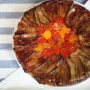 Eerste geschreven recept online van @birdyskitchen de gluten vrije hartige Tarte Tatin van aubergine en tomaatjes!!